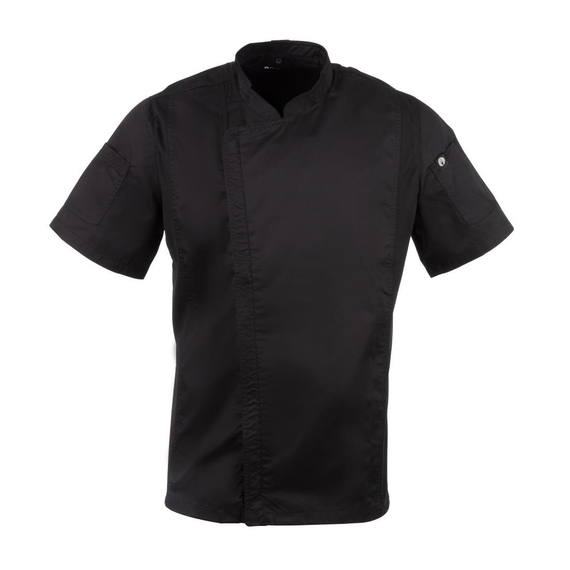 Chef Works Springfield Zipper Herren Kochjacke Schwarz XL Chef Works Springfield Zipper Herren Kochjacke Schwarz XL