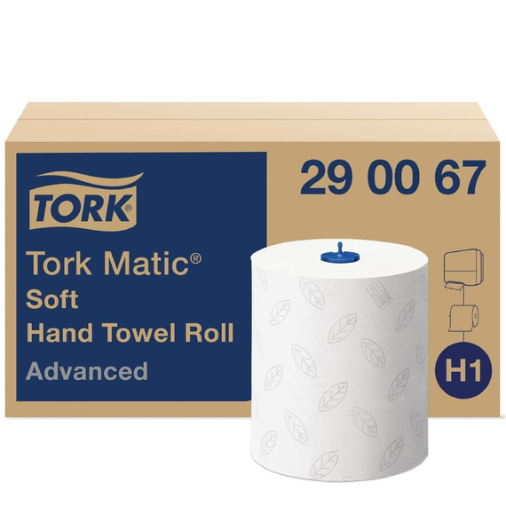 Tork Advanced Handtuchrollen 2-lagig 150m (6er Pack) (6 Stück) 2 Tork Advanced Handtuchrollen 2-lagig 150m (6er Pack) (6 Stück)