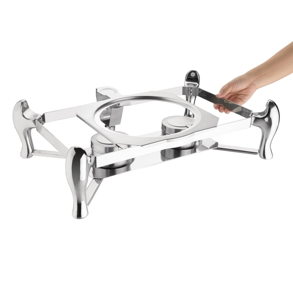 Olympia Induktions-Chafing-Dish 1/1 Glasdeckelrahmen 3 Olympia Induktions-Chafing-Dish 1/1 Glasdeckelrahmen