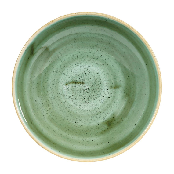 Churchill Stonecast, runde Coupe-Schüsseln, Samphire-Grün, 182 mm, (12 Stück) Churchill Stonecast, runde Coupe-Schüsseln, Samphire-Grün, 182 mm, (12 Stück)