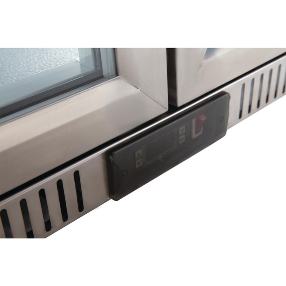 Polar Serie G Edelstahl Barkühlschrank mit 2 Klapptüren 208L 9 Polar Serie G Edelstahl Barkühlschrank mit 2 Klapptüren 208L