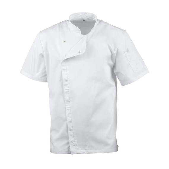 Chef Works Kochjacke mit kurzen Ärmeln Größe L 3 Chef Works Kochjacke mit kurzen Ärmeln Größe L