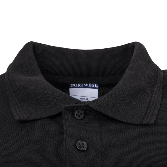 Unisex Poloshirt schwarz L 4 Unisex Poloshirt schwarz L