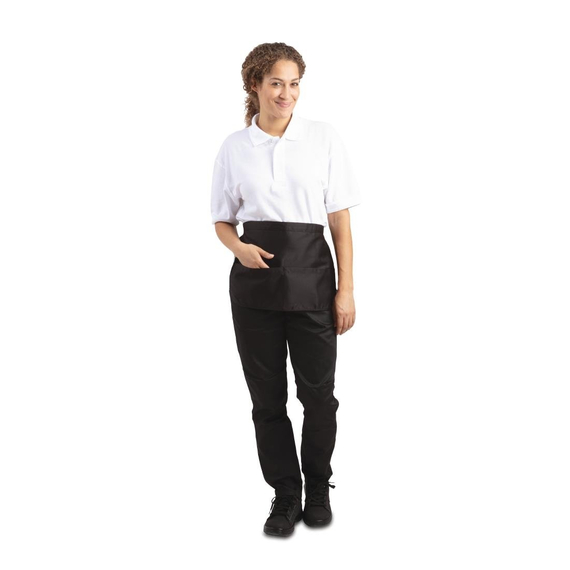 Whites Unisex Kellnerschürze mit Tasche schwarz 1 Whites Unisex Kellnerschürze mit Tasche schwarz