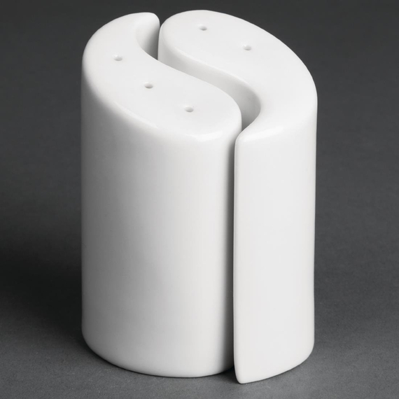 Olympia Whiteware Salz- und Pfefferstreuer Ying und Yang 9,5cm (12 Stück) Olympia Whiteware Salz- und Pfefferstreuer Ying und Yang 9,5cm (12 Stück)