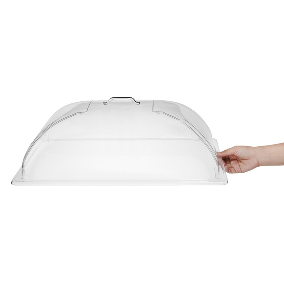 Olympia Kristallon Polycarbonat 1/1 GN gewölbte Abdeckung 535 x 330 x 175 mm 2 Olympia Kristallon Polycarbonat 1/1 GN gewölbte Abdeckung 535 x 330 x 175 mm