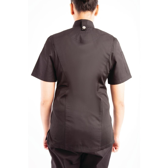 Chef Works Springfield Zip Kochjacke für Damen Schwarz 2XL 3 Chef Works Springfield Zip Kochjacke für Damen Schwarz 2XL