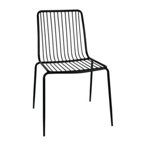 Bolero Stahldraht Esszimmerstühle (4 Stück)