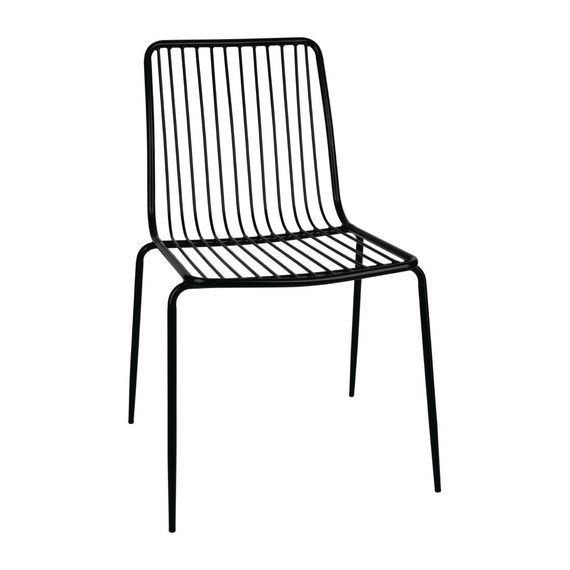 Bolero Stahldraht Esszimmerstühle (4 Stück) Bolero Stahldraht Esszimmerstühle (4 Stück)