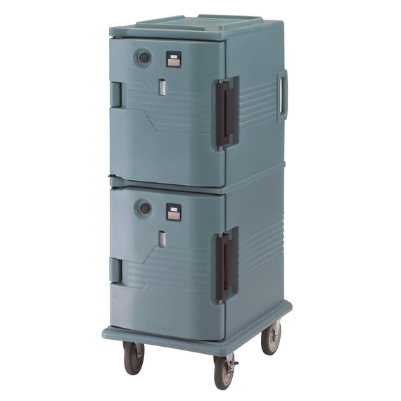Cambro Ultra Camcart mit beheizten Türen UPCH800 Schieferblau Cambro Ultra Camcart mit beheizten Türen UPCH800 Schieferblau