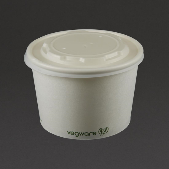 Vegware kompostierbare Suppen- und Universalbecher 45,4cl (500 Stück) 5 Vegware kompostierbare Suppen- und Universalbecher 45,4cl (500 Stück)