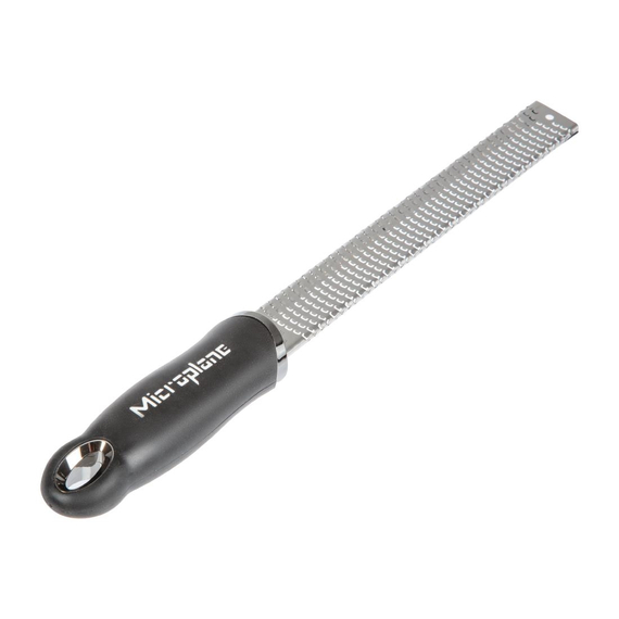 Microplane Premium Reibe und Zestenreißer schwarz 3 Microplane Premium Reibe und Zestenreißer schwarz