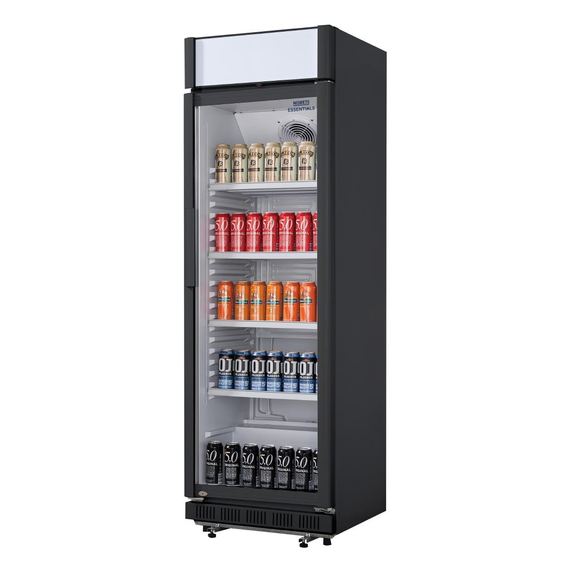 Nisbets Essentials Display Kühlschrank mit Lichtkasten 346Ltr 4 Nisbets Essentials Display Kühlschrank mit Lichtkasten 346Ltr