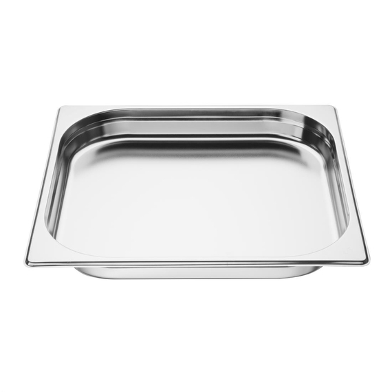 Vogue GN-Behälter Edelstahl 4cm GN2/3 3 Vogue GN-Behälter Edelstahl 4cm GN2/3