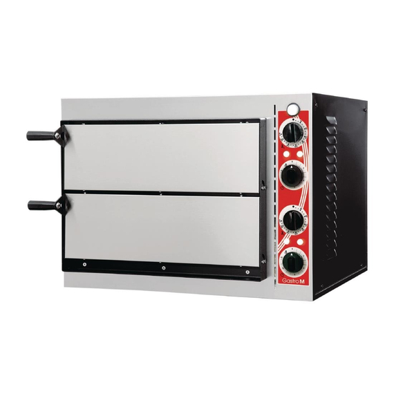 Gastro M Pisa Pizzaofen 2 Kammern Gastro M Pisa Pizzaofen 2 Kammern