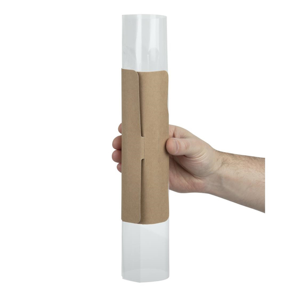 Colpac Recycelbare Baguette-Verpackungen aus Packpapier und Kunststoff (500 Stück) 4 Colpac Recycelbare Baguette-Verpackungen aus Packpapier und Kunststoff (500 Stück)