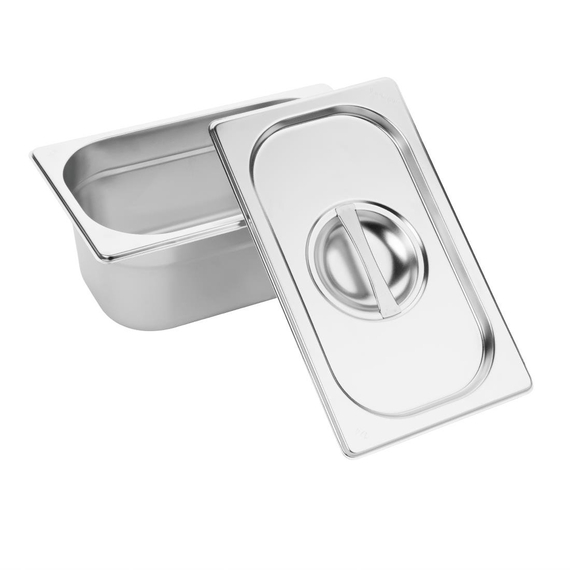 Vogue 6x GN-Behälter mit Deckel GN1/9 (6 Stück) Vogue 6x GN-Behälter mit Deckel GN1/9 (6 Stück)