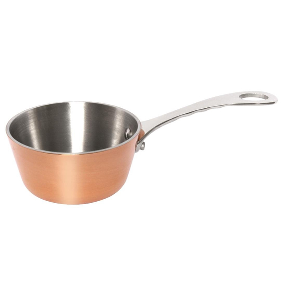 Vogue Mini Triwall Kupfer-Sauteuse 150ml 3 Vogue Mini Triwall Kupfer-Sauteuse 150ml