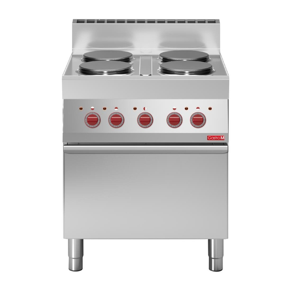Gastro M Elektroherd mit Ofen GM65/70CFE Gastro M Elektroherd mit Ofen GM65/70CFE
