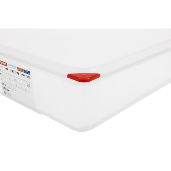 Araven Polypropylen 1/1 Gastronorm Lebensmittelbehälter 13,7 Ltr mit Deckel (4 Stück) 4 Araven Polypropylen 1/1 Gastronorm Lebensmittelbehälter 13,7 Ltr mit Deckel (4 Stück)