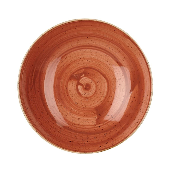 Churchill Stonecast, runde Coupe-Schüssel, gewürztes Orange, 182 mm, (12 Stück) 1 Churchill Stonecast, runde Coupe-Schüssel, gewürztes Orange, 182 mm, (12 Stück)