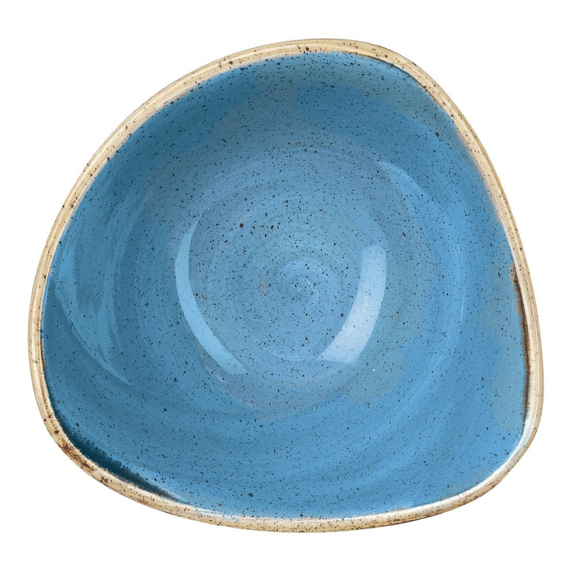 Churchill Stonecast Dreieckige Schüssel, Kornblumenblau, 152 mm, (12 Stück) Churchill Stonecast Dreieckige Schüssel, Kornblumenblau, 152 mm, (12 Stück)