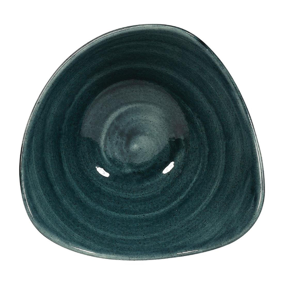 Churchill Stonecast Patina Dreieckige Schalen, Rustikales Blaugrün, 153 mm (12 Stück) Churchill Stonecast Patina Dreieckige Schalen, Rustikales Blaugrün, 153 mm (12 Stück)