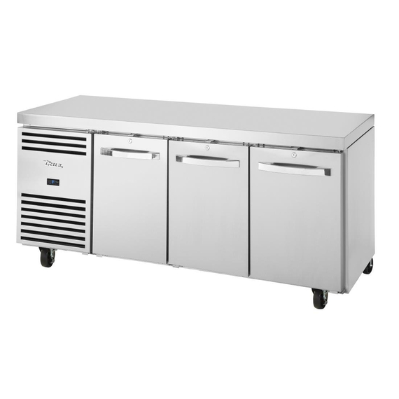 True 3-türiger 1/1 GN-Thekenkühlschrank TCR1/3-CL-SS-DL-DR-DR True 3-türiger 1/1 GN-Thekenkühlschrank TCR1/3-CL-SS-DL-DR-DR