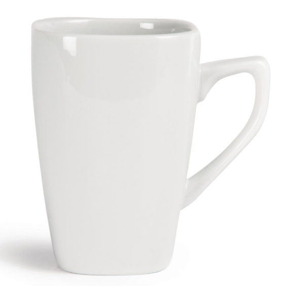Olympia Whiteware quadratische Kaffeebecher 28,4cl (12 Stück) 1 Olympia Whiteware quadratische Kaffeebecher 28,4cl (12 Stück)