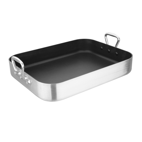 Vogue Non-Stick Bräter Aluminium 45x35x8cm Vogue Non-Stick Bräter Aluminium 45x35x8cm