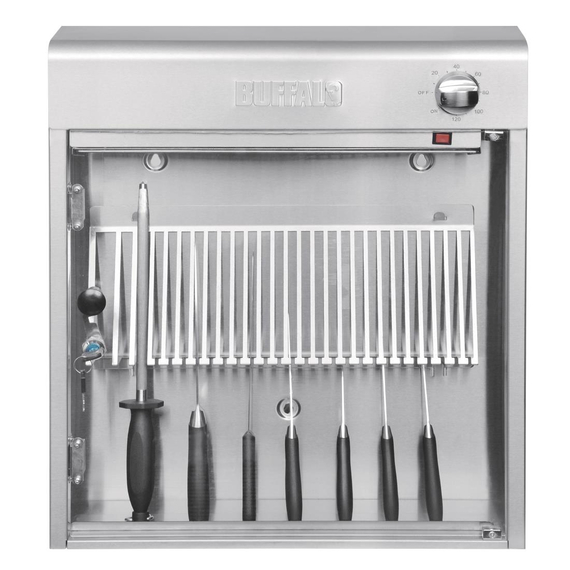 Buffalo UV-Sterilisator für 15 Messer 2 Buffalo UV-Sterilisator für 15 Messer