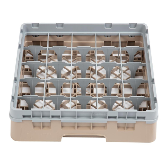 Cambro Gläserspülkorb beige mit 25 Fächern max Glashöhe 9,2cm Cambro Gläserspülkorb beige mit 25 Fächern max Glashöhe 9,2cm