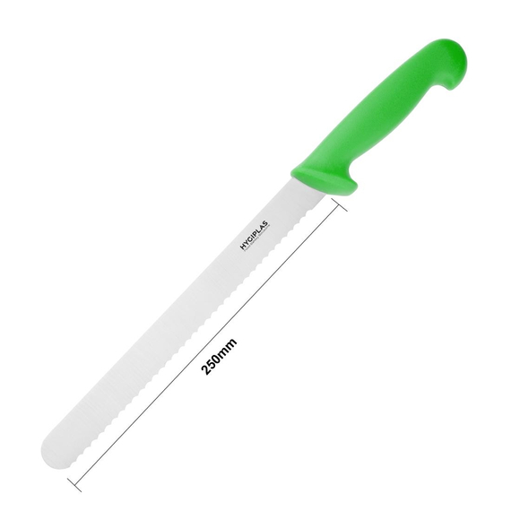 Hygiplas Wellenschliff Grün 24,8cm 4 Hygiplas Wellenschliff Grün 24,8cm