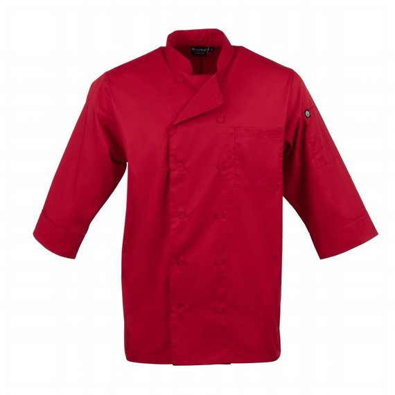 Chefkoch Unisex Jacke Rot L 5 Chefkoch Unisex Jacke Rot L