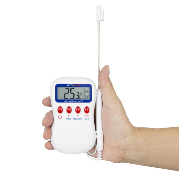 Hygiplas Mehrzweck-Thermometer mit Sonde 3 Hygiplas Mehrzweck-Thermometer mit Sonde
