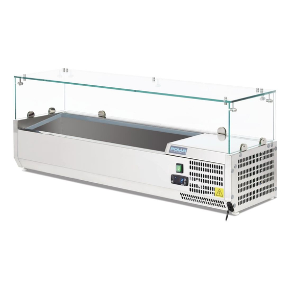 Polar Serie G Aufsatzkühlvitrine 5 x GN1/4 Polar Serie G Aufsatzkühlvitrine 5 x GN1/4