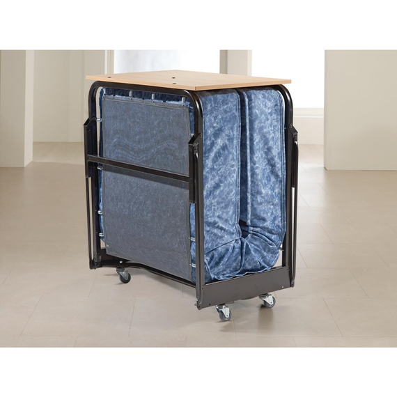 Jay-Be Contract Klappbett mit wasserabweisender Matratze Einzelbett in schwarzer Farbe 3 Jay-Be Contract Klappbett mit wasserabweisender Matratze Einzelbett in schwarzer Farbe