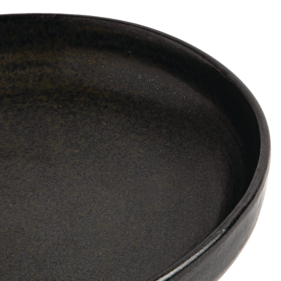 Olympia Canvas Schale mit hohem Rand schwarz 23cm (6 Stück) 5 Olympia Canvas Schale mit hohem Rand schwarz 23cm (6 Stück)
