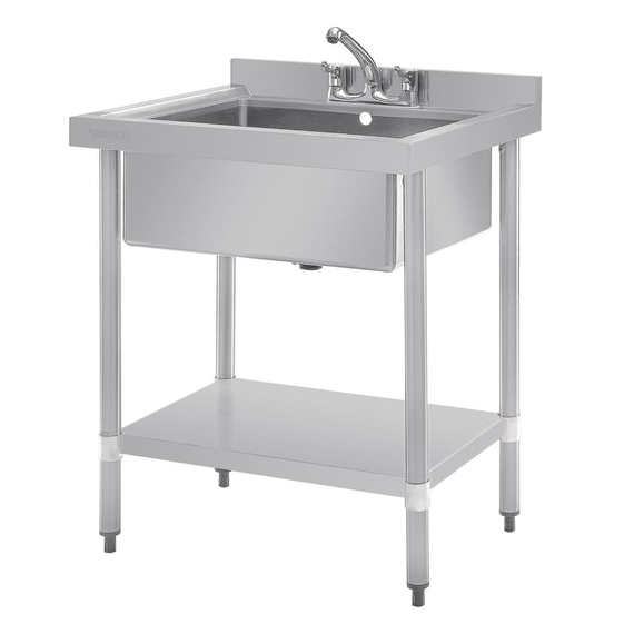Vogue kleiner Spültisch 75cm lang 2 Vogue kleiner Spültisch 75cm lang