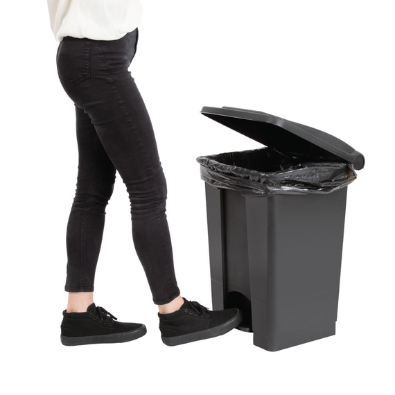 Jantex Küchenpedaleimer schwarz 45L 4 Jantex Küchenpedaleimer schwarz 45L