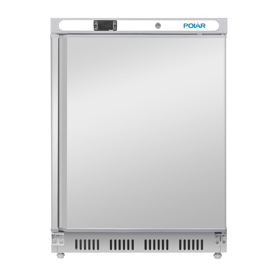 Polar C-Serie Unterbau-Kühlschrank Edelstahl 150Ltr 1 Polar C-Serie Unterbau-Kühlschrank Edelstahl 150Ltr