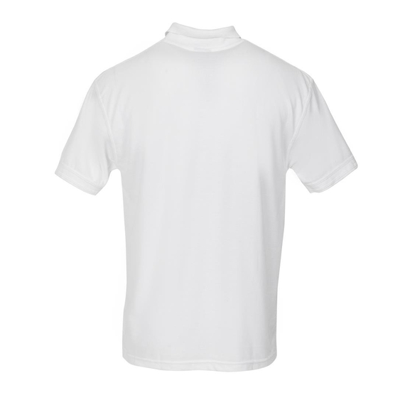 Unisex Poloshirt weiß L 3 Unisex Poloshirt weiß L