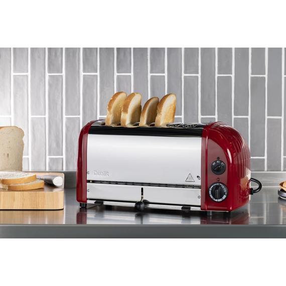 Dualit Toaster 60154 rot 6 Schlitze 3 Dualit Toaster 60154 rot 6 Schlitze