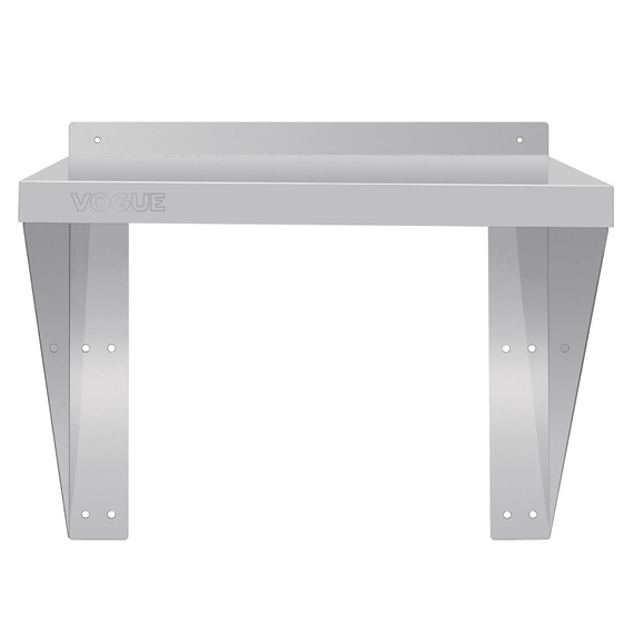 Vogue Mikrowellenregal Edelstahl 56x56cm 5 Vogue Mikrowellenregal Edelstahl 56x56cm