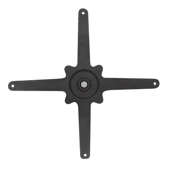 Bolero quadratischer Tischfuß mit Stufen Gusseisen 72cm hoch 6 Bolero quadratischer Tischfuß mit Stufen Gusseisen 72cm hoch