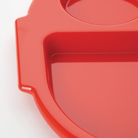 Olympia Kristallon kleines Menütablett aus Polycarbonat rot 32,2cm (10 Stück) 1 Olympia Kristallon kleines Menütablett aus Polycarbonat rot 32,2cm (10 Stück)