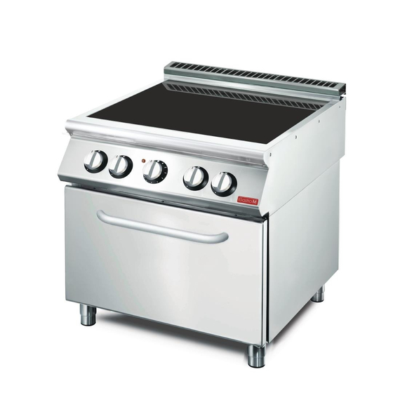 Gastro M Elektroherd mit keramischer Kochplatte und Ofen GM70/80CFVE Gastro M Elektroherd mit keramischer Kochplatte und Ofen GM70/80CFVE