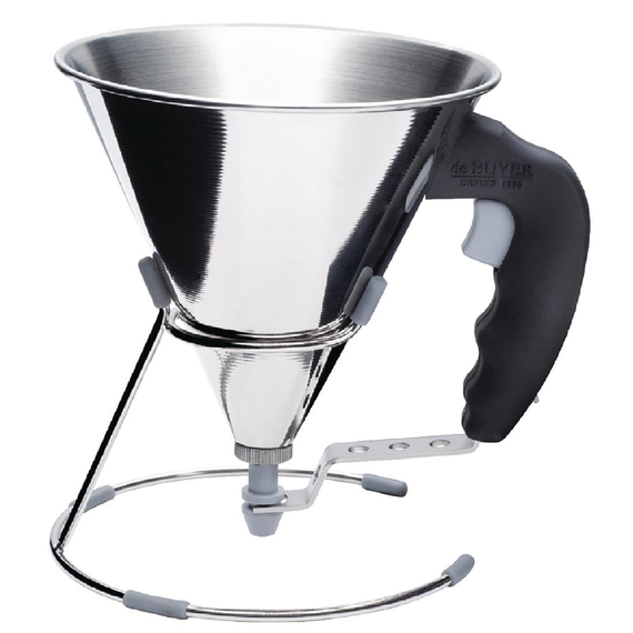 De Buyer Mini Fondanttrichter automatisch 0,8L 3 De Buyer Mini Fondanttrichter automatisch 0,8L