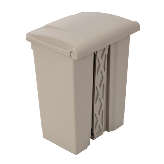 Jantex Küchenpedaleimer beige 65L 1 Jantex Küchenpedaleimer beige 65L