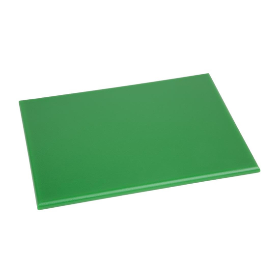 Hygiplas HDPE kleines Schneidebrett grün 300x 225x12mm Hygiplas HDPE kleines Schneidebrett grün 300x 225x12mm
